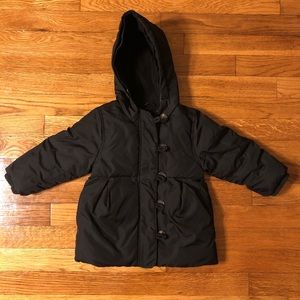 Toddler Girl Black Winter Coat 18-24M - MAKE OFFER